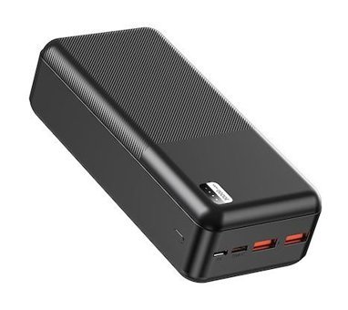Xipin Px723 30000 mAh Hızlı Şarj Micro Lightning - Type C - USB Powerbank Siyah