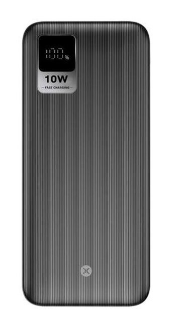Dexim K51 10000 mAh Hızlı Şarj Mini USB Powerbank Siyah