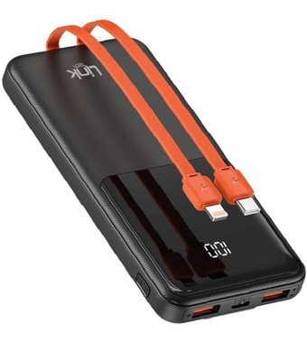 Linktech Pc10 10000 mAh Hızlı Şarj Micro USB Powerbank Siyah