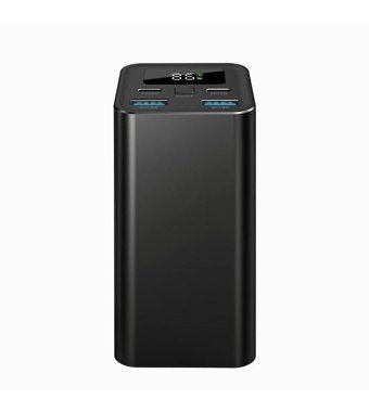 Soultech Bt265S Scuti 20000 mAh Hızlı Şarj Micro Type C - USB Powerbank Siyah
