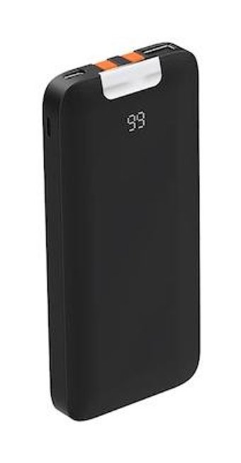 Dretech Trm-1013 10000 mAh Hızlı Şarj Type C Powerbank Siyah