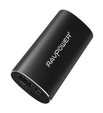 Ravpower 6700 mAh Hızlı Şarj Micro USB Powerbank Siyah