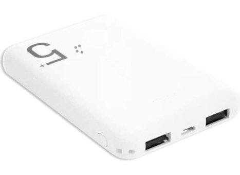 Atlas Bilishi Zr-Pw04 5000 mAh Mini USB Powerbank Beyaz
