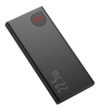 Baseus Adaman 10000 mAh Hızlı Şarj Micro Type C - USB Powerbank Metalik