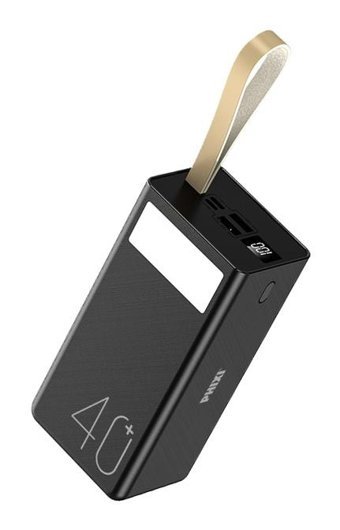 Phixi Force P40 40000 Mah Hızlı Şarj Mini USB Powerbank Siyah