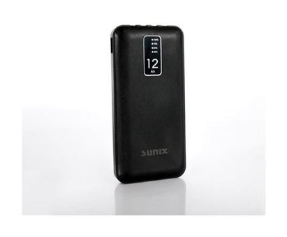 Sunix Pb08 12000 mAh Hızlı Şarj Micro Lightning - Type C - USB Powerbank Beyaz