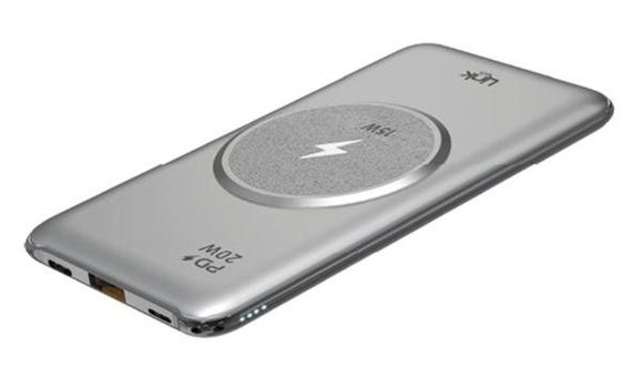 Linktech Wp20 10000 mAh Hızlı Şarj Mıknatıslı Type C - USB Kablosuz Powerbank Mavi