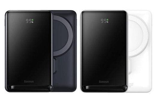Baseus 10000 mAh Hızlı Şarj Mıknatıslı Type C Kablosuz Powerbank Siyah