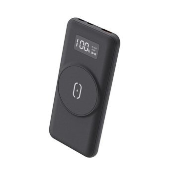 Dexim Dc-10Wl 10000 mAh Hızlı Şarj Mıknatıslı Type C Kablosuz Powerbank Siyah