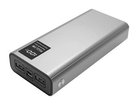 Noktaks B-20 Qc 3.0 20000 mAh Hızlı Şarj Micro Type C - USB Powerbank Gri