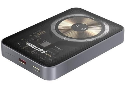 Philips Dlp9779Tb 10000 mAh Hızlı Şarj Mıknatıslı Type C - USB Powerbank Siyah