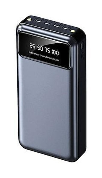 Sunix Pb41 24000 mAh Hızlı Şarj Type C - USB Powerbank Beyaz - Siyah
