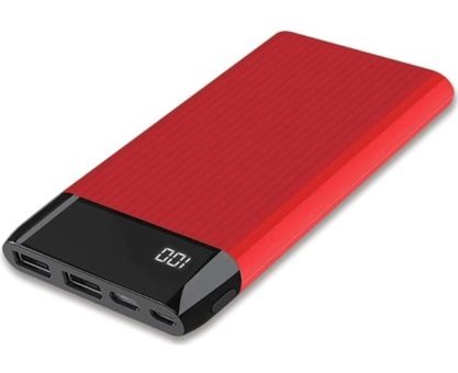 Dexim Dca0027-R 10000 mAh Mini USB Powerbank Kırmızı