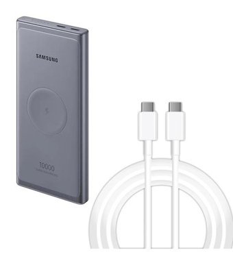Samsung 10000 mAh Hızlı Şarj Mıknatıslı Kablosuz Powerbank Gri