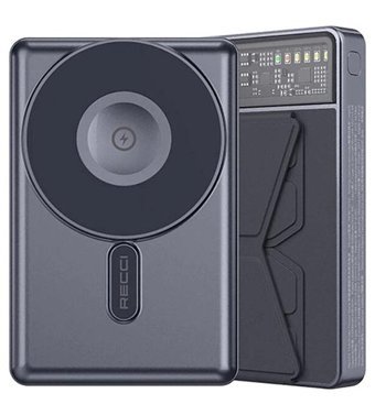 Recci Rpb-W19 10000 mAh Hızlı Şarj Vantuzlu Micro USB Powerbank Beyaz
