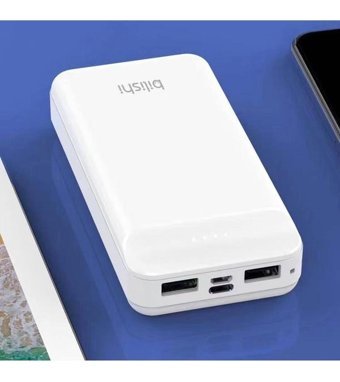 Zore B-05 20000 mAh Hızlı Şarj Micro Type C - USB Powerbank Beyaz