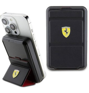 Ferrari 973Wp 10000 mAh Hızlı Şarj Mıknatıslı Type C Powerbank Siyah