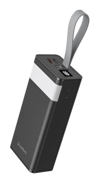 Soultech Bt353S Lesserbear 30000 mAh Hızlı Şarj Micro Type C - USB Powerbank Siyah