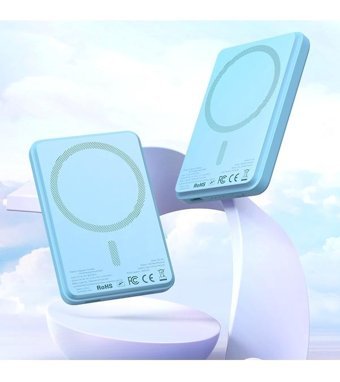 Mcdodo Mc-3952 5000 mAh Hızlı Şarj Mıknatıslı Type C Powerbank Mavi