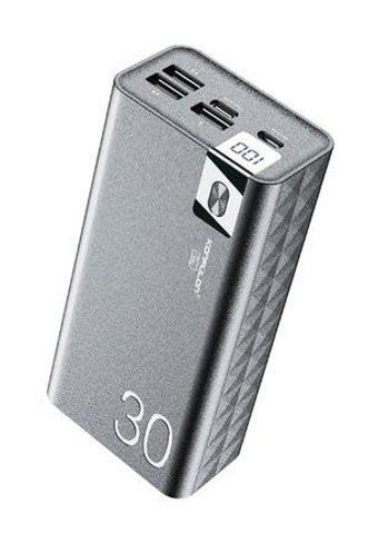 Peeq A19 30000 mAh Hızlı Şarj Micro Type C - USB Powerbank Siyah