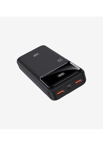 Linktech Ld20 20000 mAh Hızlı Şarj Type C - USB Powerbank Beyaz - Siyah