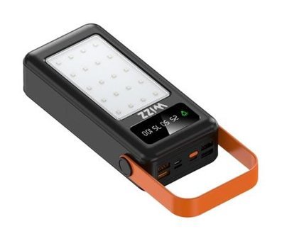 Wizz Wp040S 40000 mAh Hızlı Şarj Micro Lightning - Type C - USB Powerbank Siyah