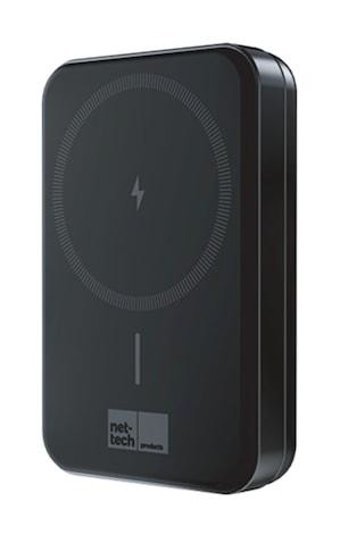 Nettech Nt-Pw20 10000 mAh Hızlı Şarj Mıknatıslı Type C - USB Powerbank Siyah