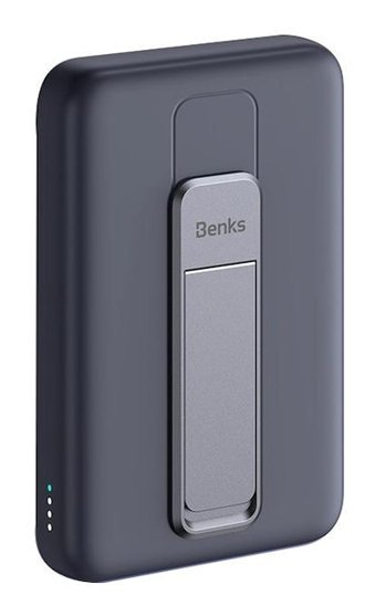 Benks Mp08 10000 mAh Hızlı Şarj Mıknatıslı Type C Powerbank Siyah