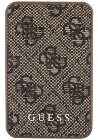 Guess 5000 mAh Hızlı Şarj Mıknatıslı Micro USB Powerbank Kahverengi