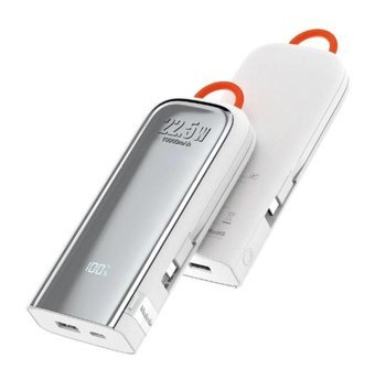 Mcdodo Mc-1160 10000 mAh Hızlı Şarj Type C - USB Powerbank Beyaz