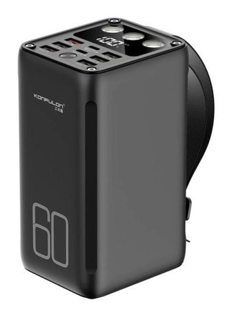 Peeq A28Q 60000 mAh Hızlı Şarj Type C - USB Powerbank Siyah