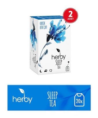 Herby Sleep Tea Portakal - Portakal Çiçeği Bitki Çayı 20 adet 2 gr