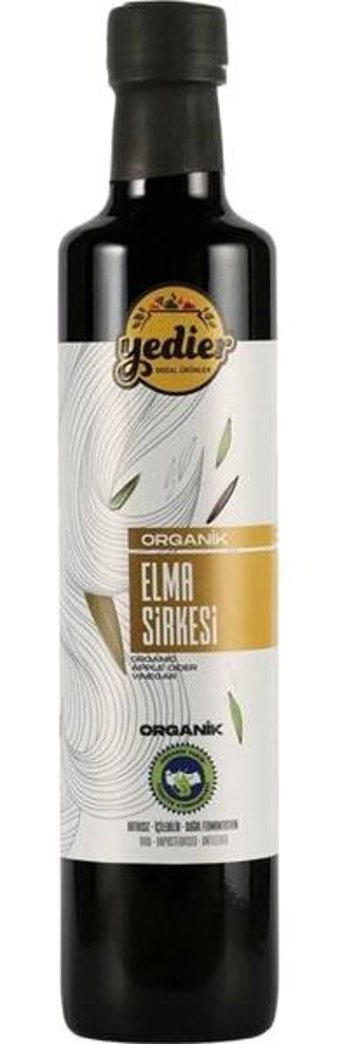 Yedier Organik Elma Sirke 500 ml
