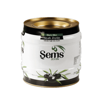 Şems Sele Siyah Zeytin Teneke 2 kg