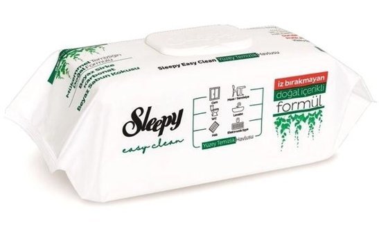 Sleepy Easy Clean 100 Yaprak 8'li Islak Mendil