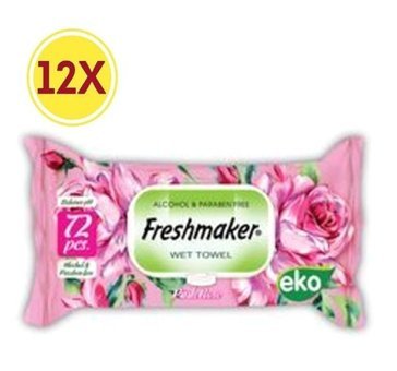 Freshmaker Karışık 72 Yaprak 36'lı Islak Mendil