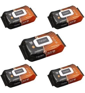 Flodex Orange Garden 120 Yaprak 5'li Islak Mendil