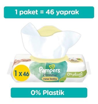 Prima Aqua Pure Yenidoğan 46 Yaprak Islak Mendil