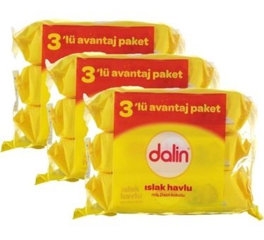 Dalin Yenidoğan 56 Yaprak 9'lu Islak Mendil
