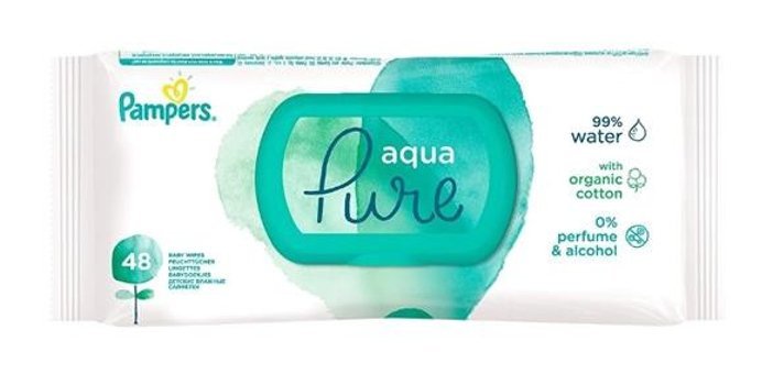 Prima Aqua Pure Yenidoğan 48 Yaprak 2'li Islak Mendil