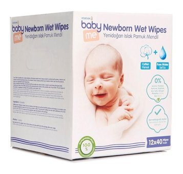 Baby Me Yenidoğan 40 Yaprak 12'li Islak Mendil