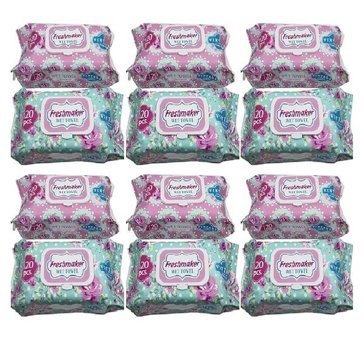 Freshmaker Vintage 120 Yaprak 12'li Islak Mendil