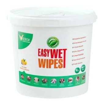 Vebox Limon Kokulu Eco 300 Yaprak Islak Mendil