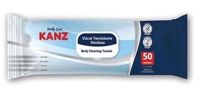 Kanz 50 Yaprak Islak Mendil