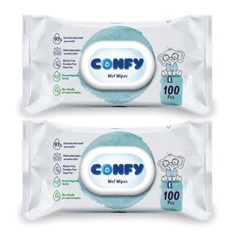 Confy Premium Soft Care 100 Yaprak 2'li Islak Mendil