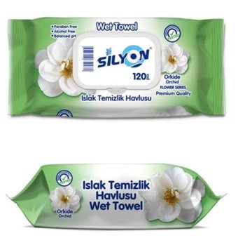 Silyon Orkide Kokulu 120 Yaprak 24'lü Islak Mendil
