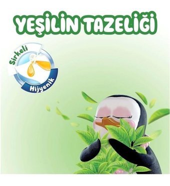 Familia Yeşilin Tazeliği 90 Yaprak 18'li Islak Mendil