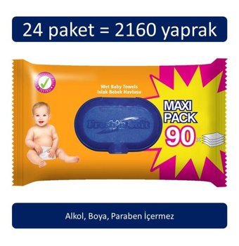 Fresh'n Soft 90 Yaprak 24'lü Islak Mendil