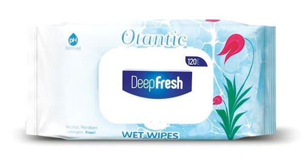 Deep Fresh Otantik 120 Yaprak Islak Mendil