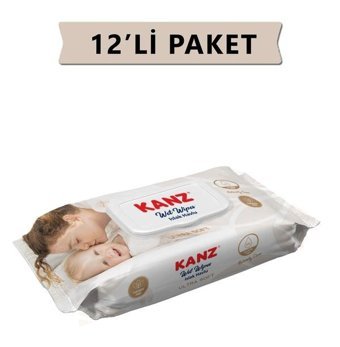 Kanz Ultra Soft Yenidoğan 72 Yaprak 12'li Islak Mendil